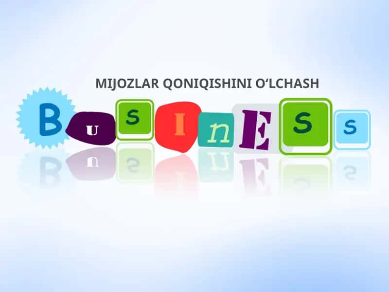 MIJOZLAR QONIQISHINIO‘LCHASH