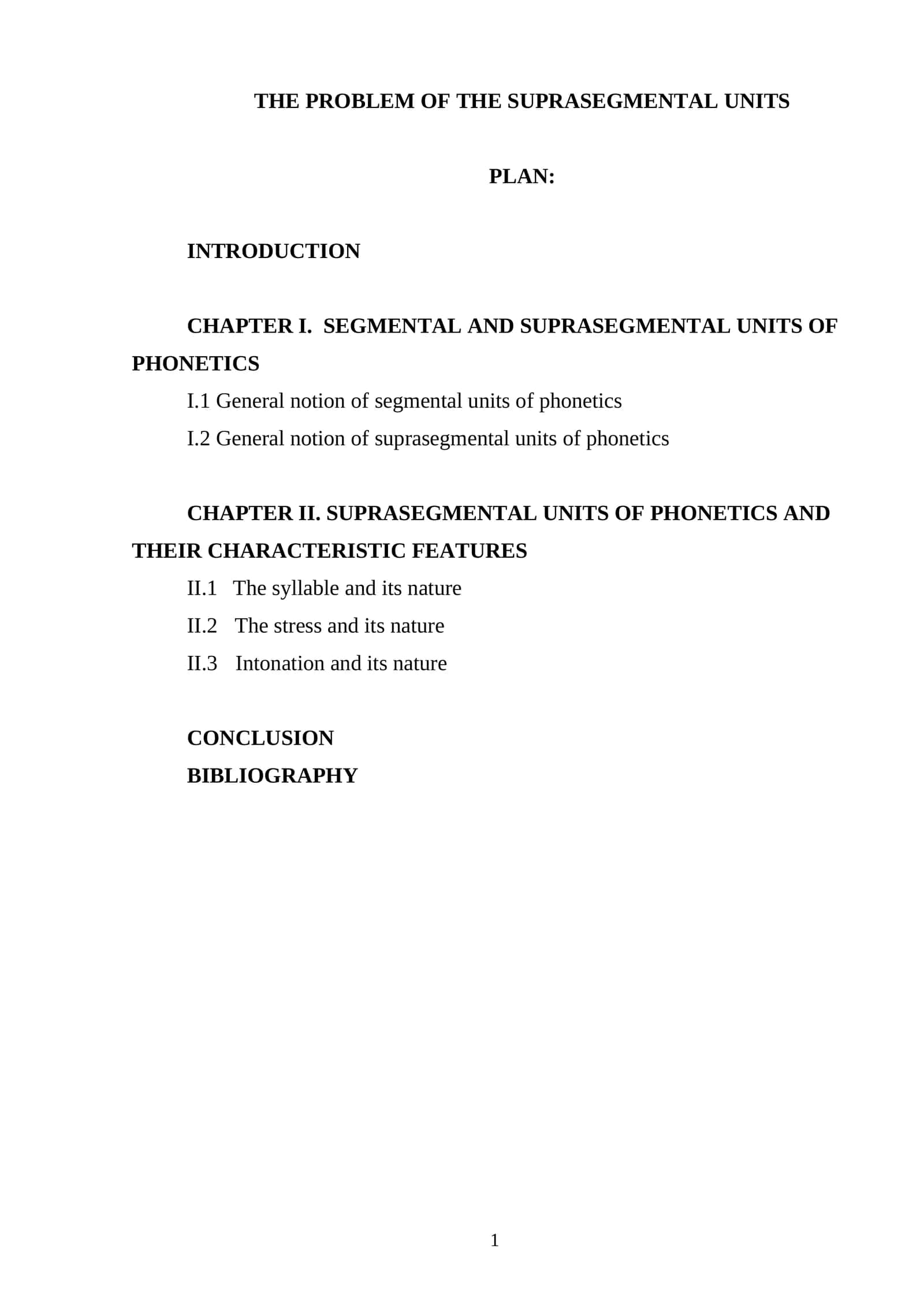 SEGMENTAL AND SUPRASEGMENTAL UNITS OF PHONETICS