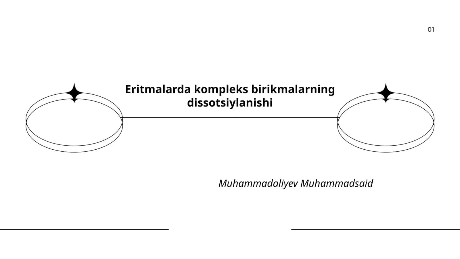 Eritmalarda kompleks birikmalarning dissotsiylanishi