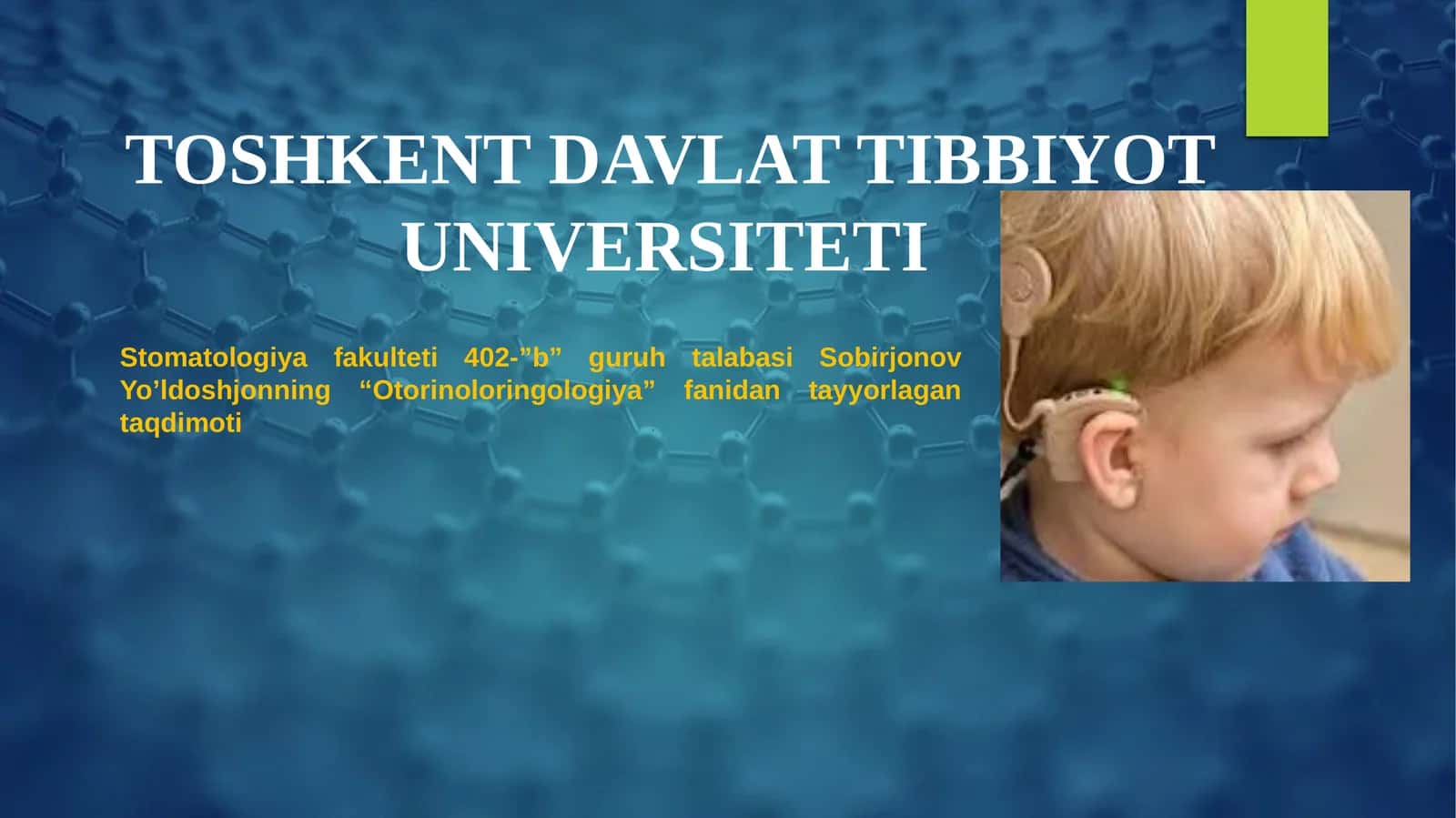 Stomatologiya fakulteti
