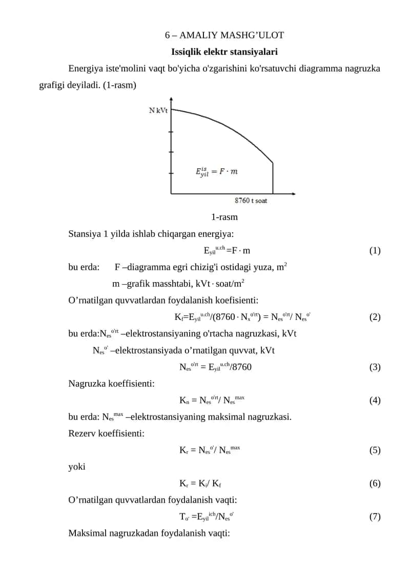Issiqlik elektr stansiyalari
