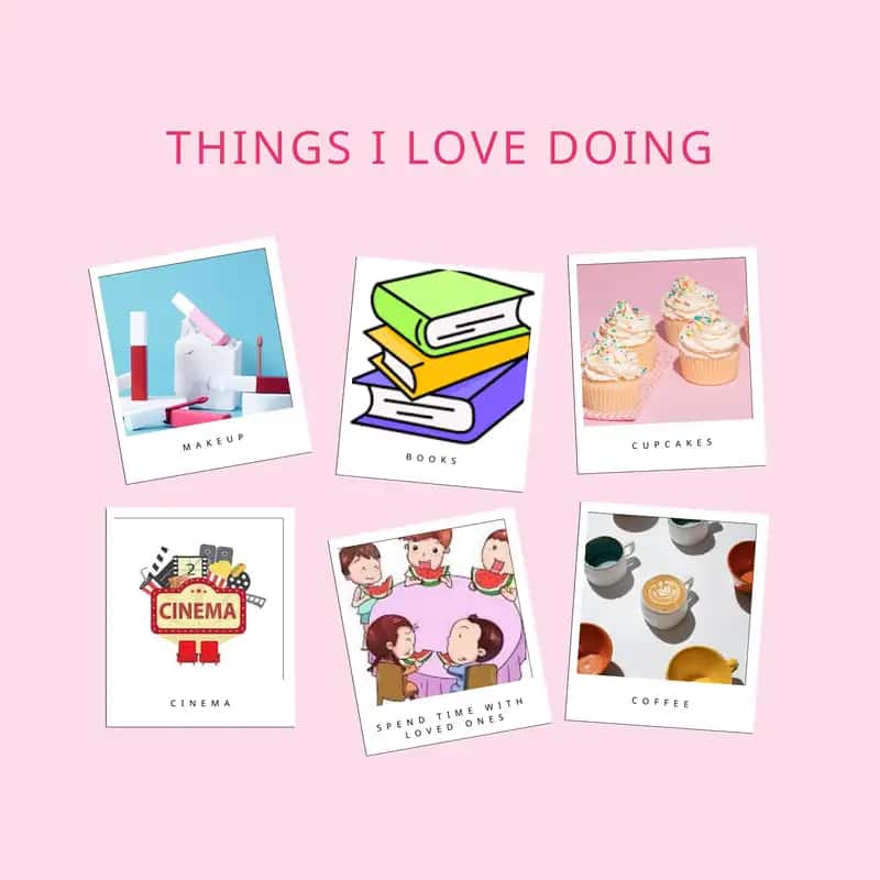 The things I love doing