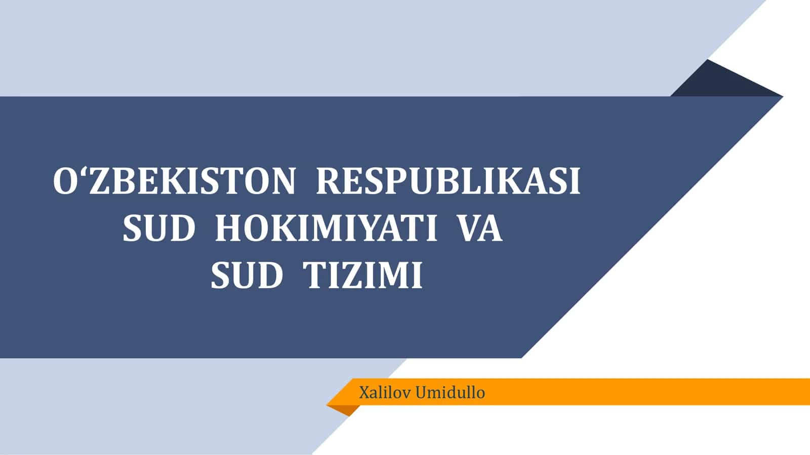 Odil sudlov