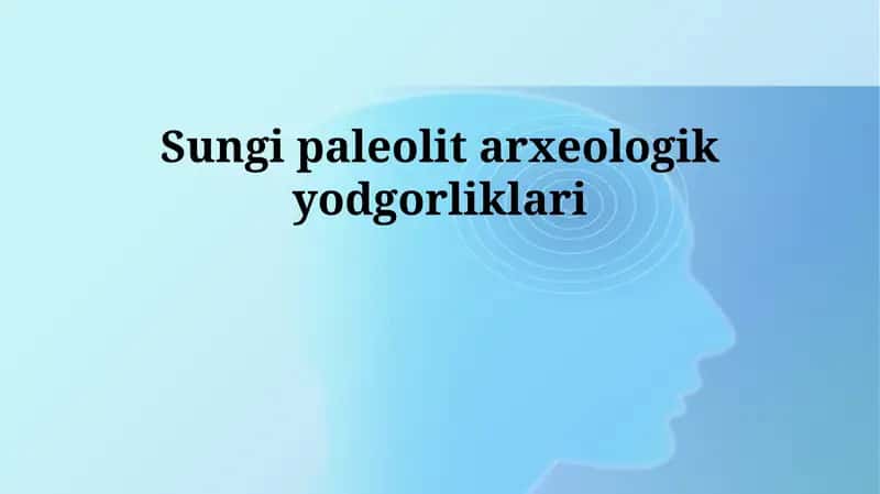 Sungir arxeologik obidasi