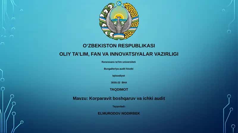 Korparavit boshqaruv va ichki audit