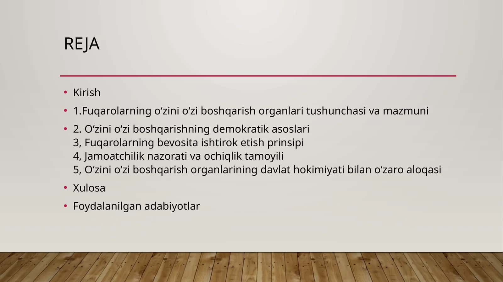 Fuqarolarning o‘zini o‘zi boshqarish organlari