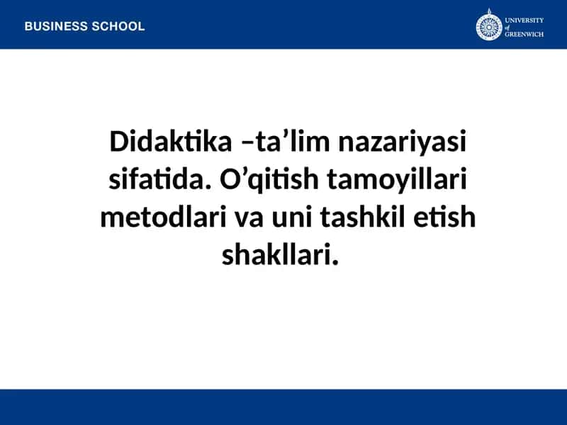 Didaktika