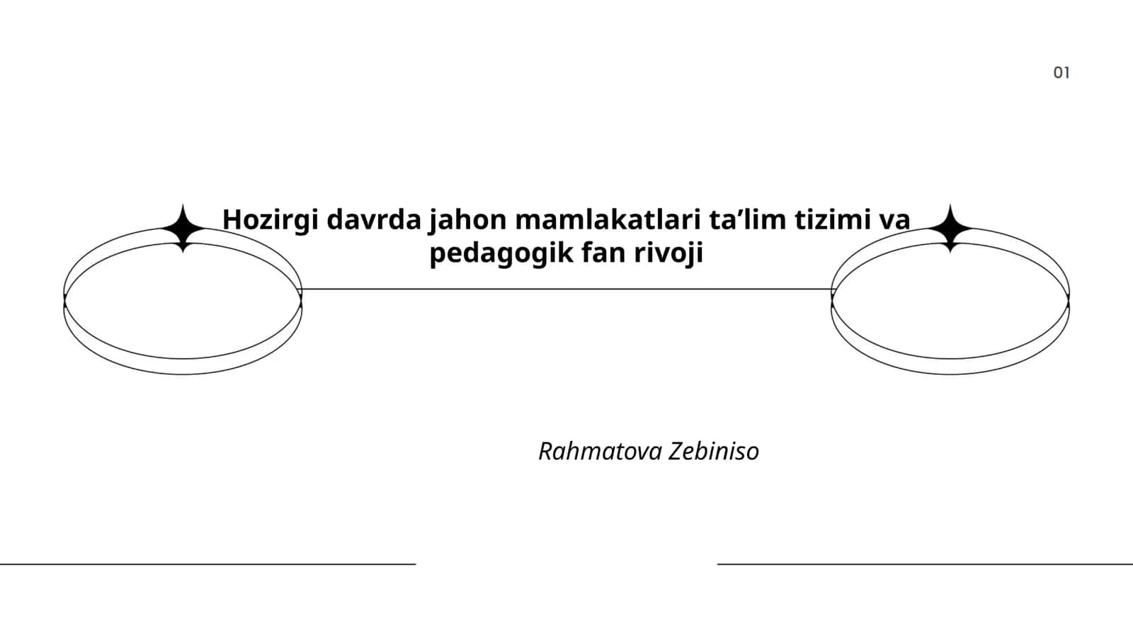 Hozirgi davrda jahon mamlakatlari taʼlim tizimi va pedagogik fan rivoji