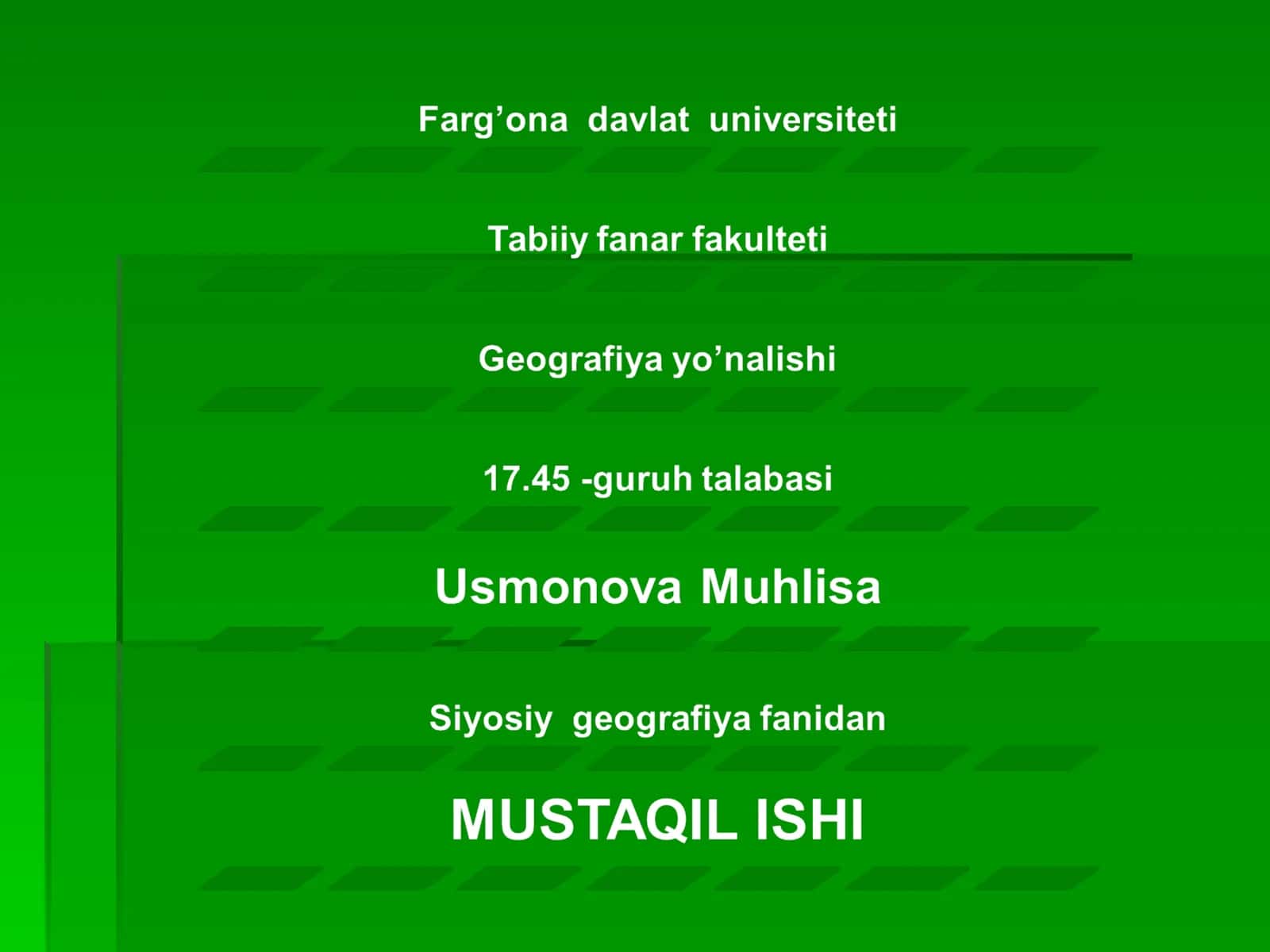 Qozog’iston Respublikasi Geografiyasi