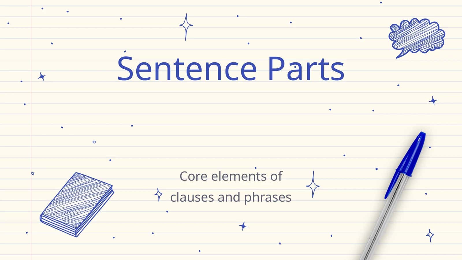 Sentence Parts
