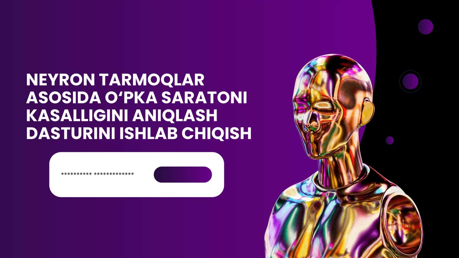 Neyron Tarmoqlar Asosida O‘pka Saratoni Kasalligini Aniqlash Dasturini Ishlab Chiqish