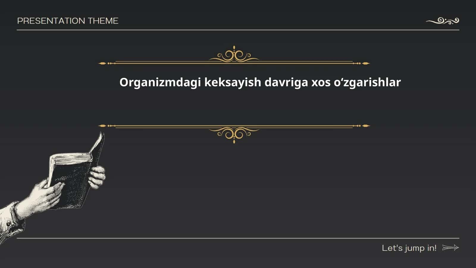 Organizmdagi keksayish davriga xos oʻzgarishlar