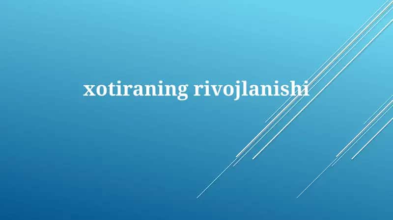 Zamonaviy bog'dorchilik texnologiyalari