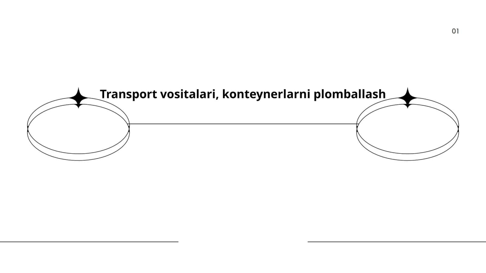 Transport vositalari, konteynerlarni plomballash