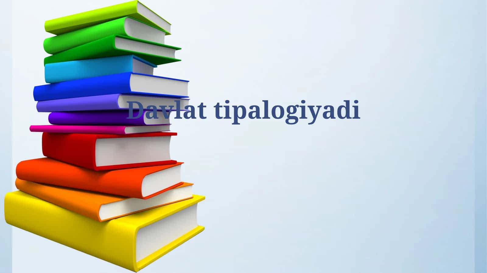 Davlat tipologiyasi
