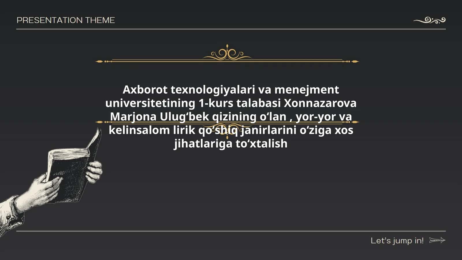 Yor-yor va kelinsalom lirik qo'shiq janrlari