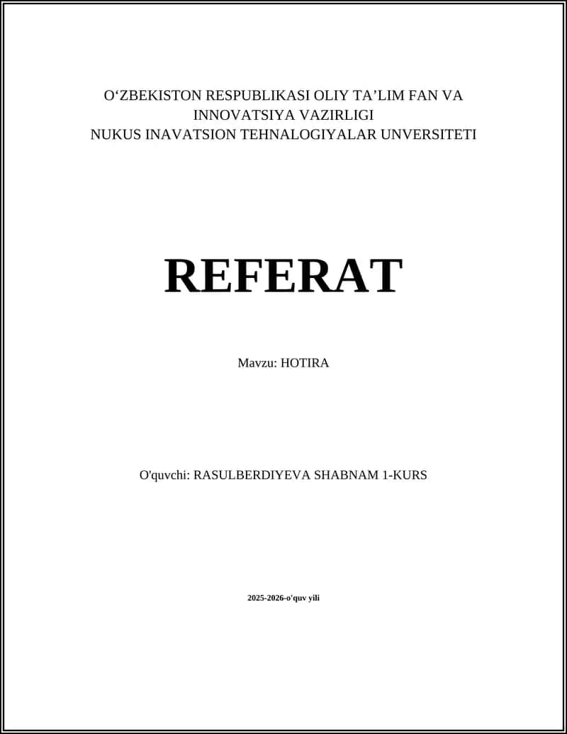HOTIRA