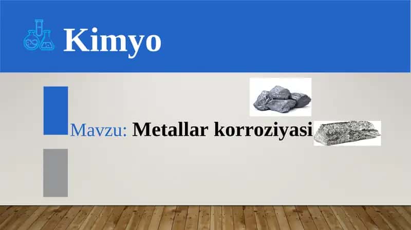 Metallar korroziyasi