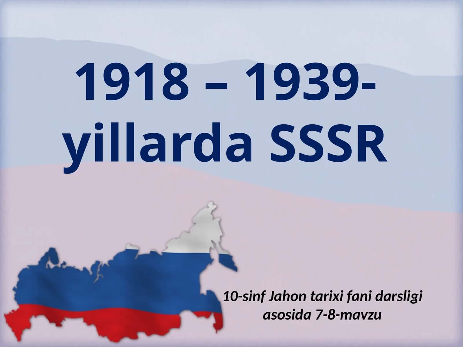 10-sinf Jahontarixi fanidarsligi (7-8-mavzu)