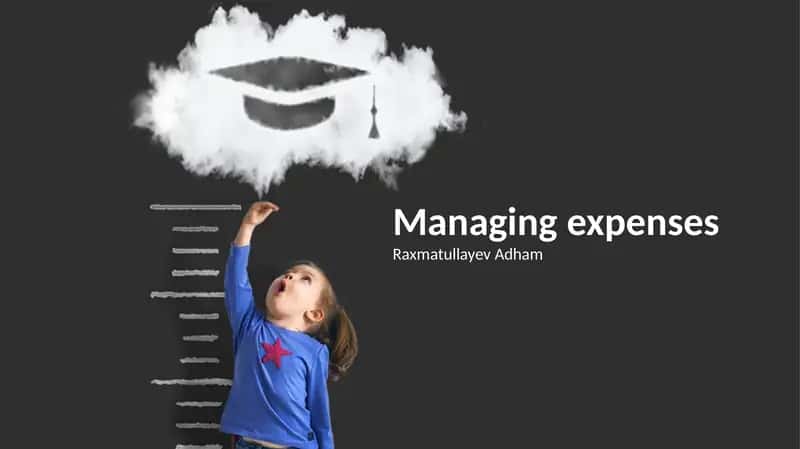 Managing expenses