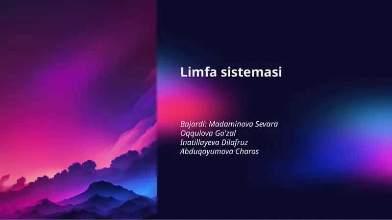 Limfa sistemasi
