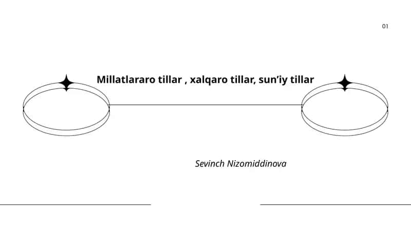 Millatlararo tillar, xalqaro tillar, sun’iy tillar