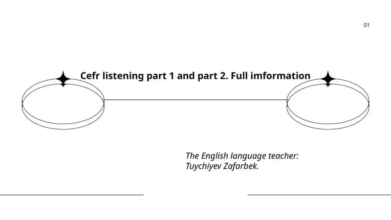 Cefr listening part 1 and part 2