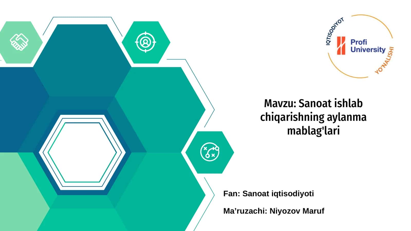Sanoat ishlab chiqarishning aylanma mablag'lari