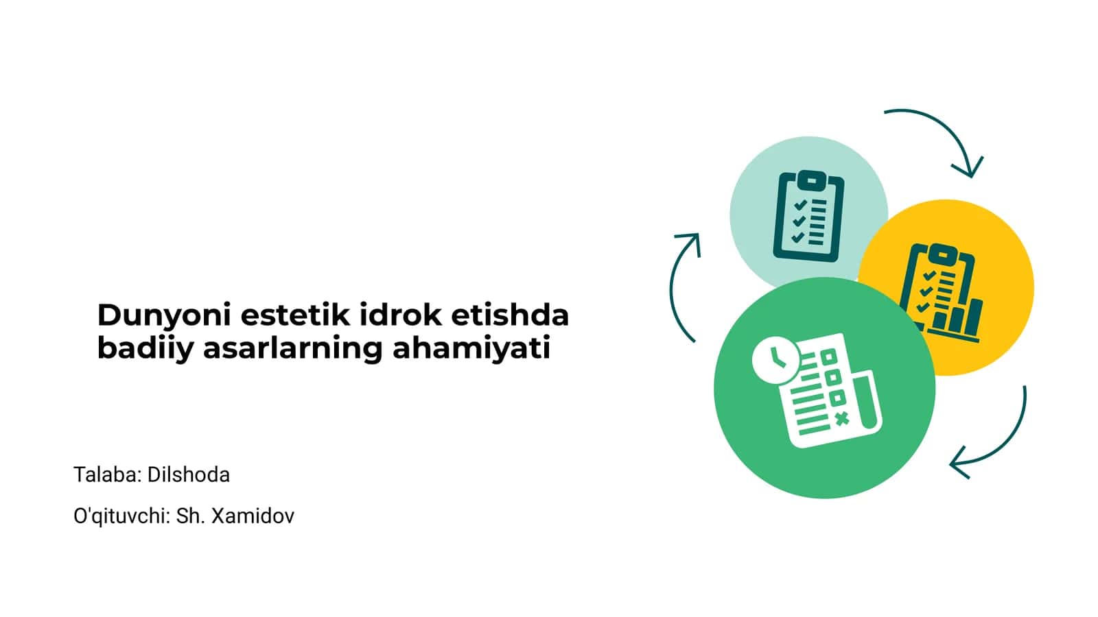 Estetik idrok va badiiy asarlar