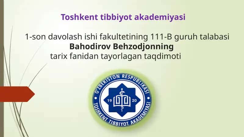Mirzo Ulug‘bekning jahon ilm-fanirivojida nazarlar
