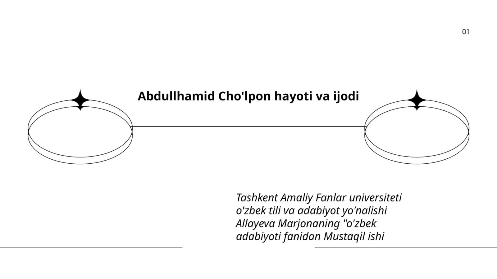 Abdullhamid Cho'lpon hayoti va ijodi