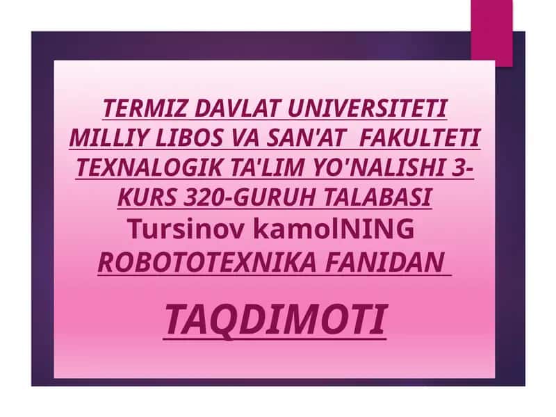 PNEVMATIK UZATMALAR