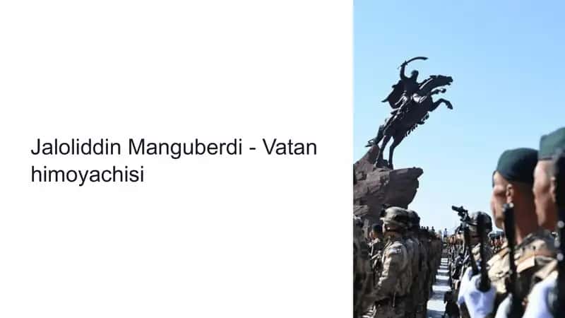 Jaloliddin Manguberdi - Vatan himoyachisi