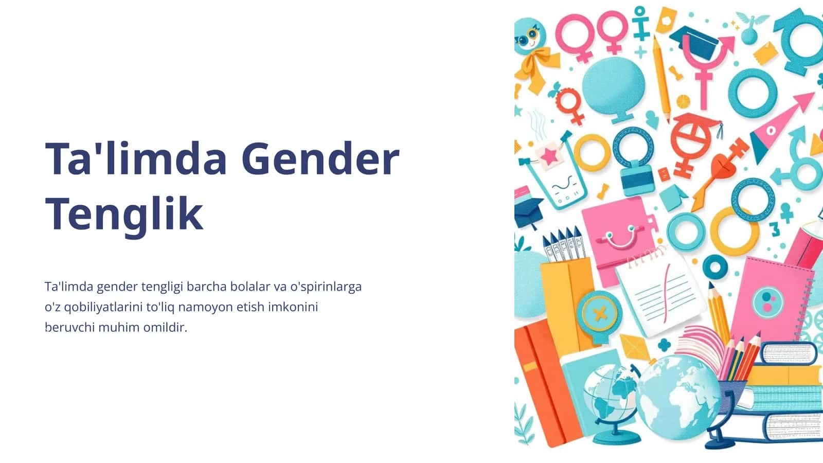 Gender Tenglik Tushunchasining Mohiyati