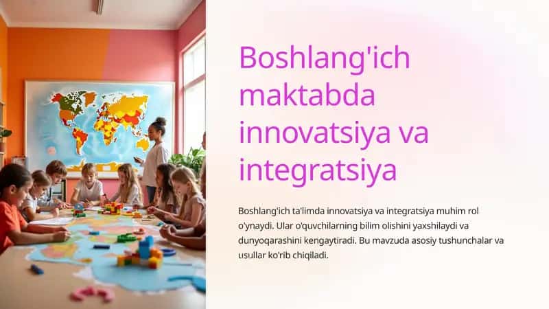 Innovatsiya va Integratsiya