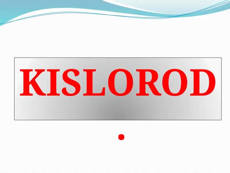 Kislorod