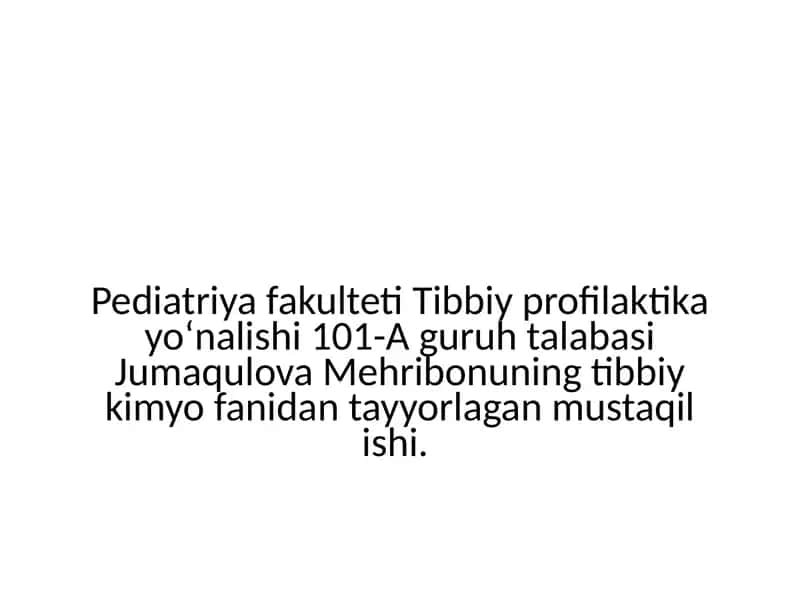 Sun'iy Oqsil Ozuga Moddalari