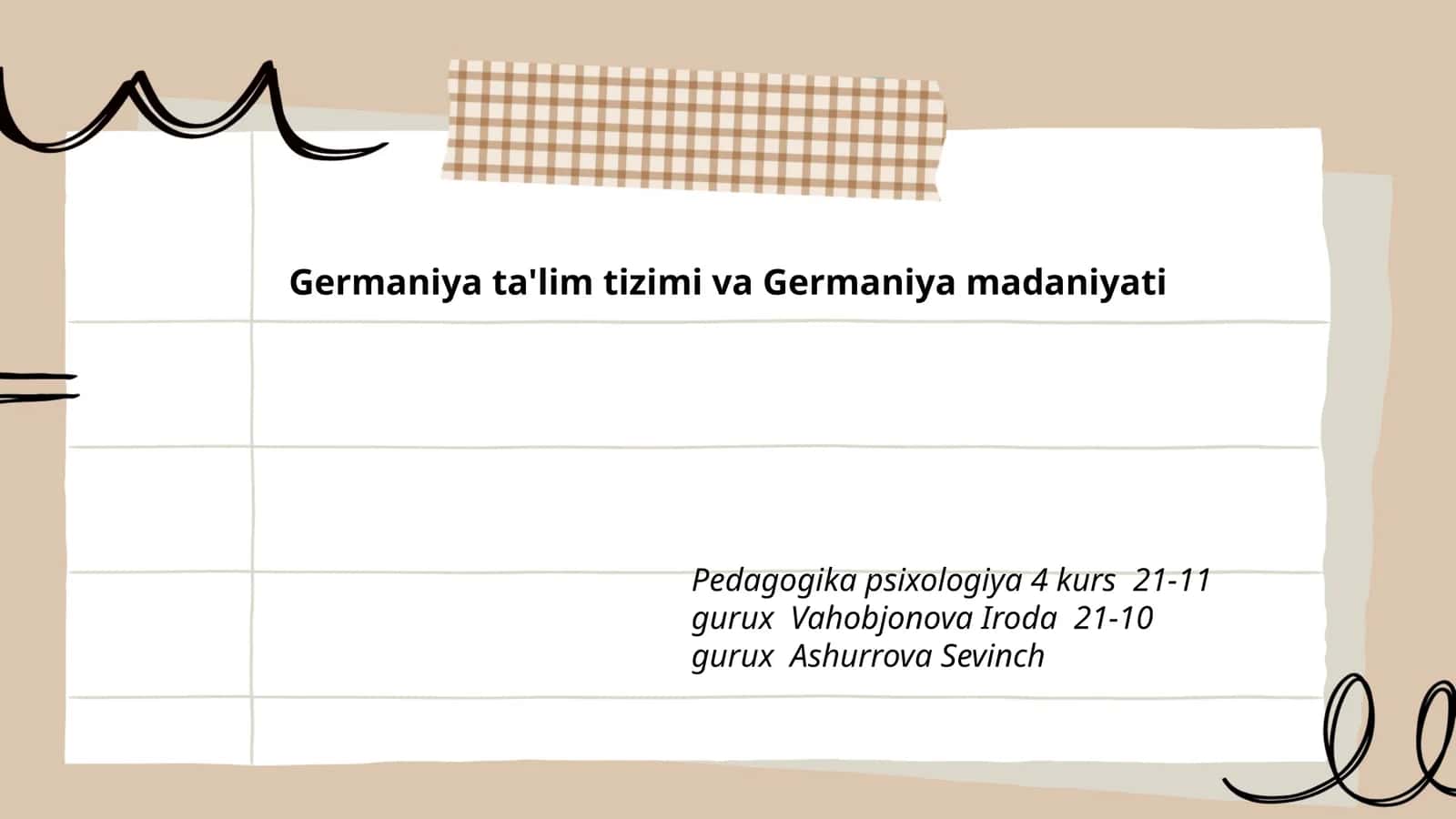 Germaniya ta'lim tizimi va uning tarixi