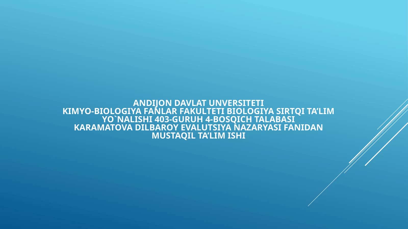 Filogenez tushunchasi