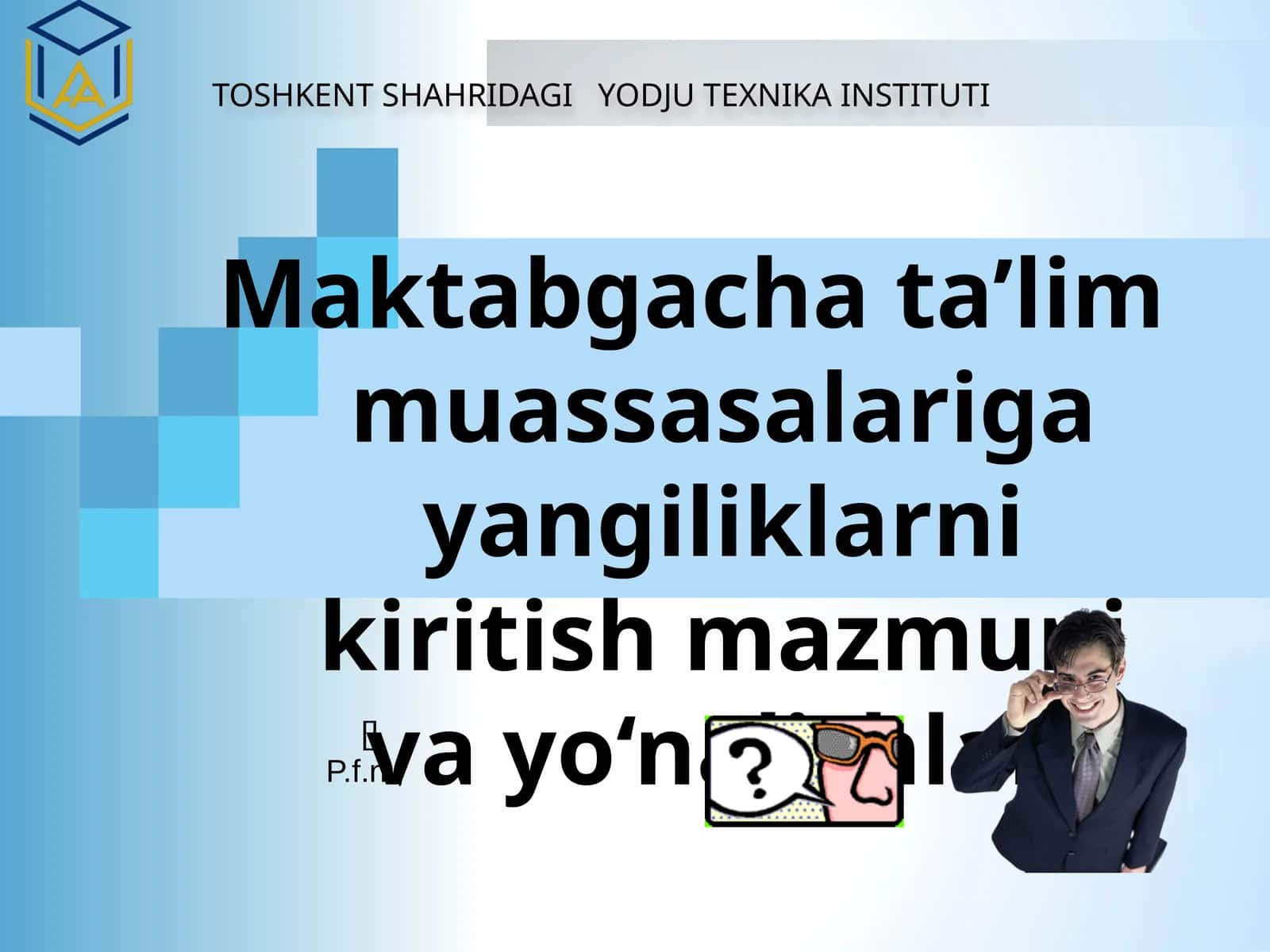 Innovatsiya va innovatsion texnologiyalar