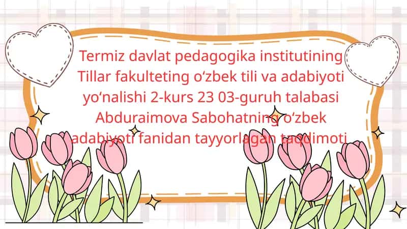 Ahmad Yassaviy va Ahmad Yugnakiy hayoti va ijodining manbalari