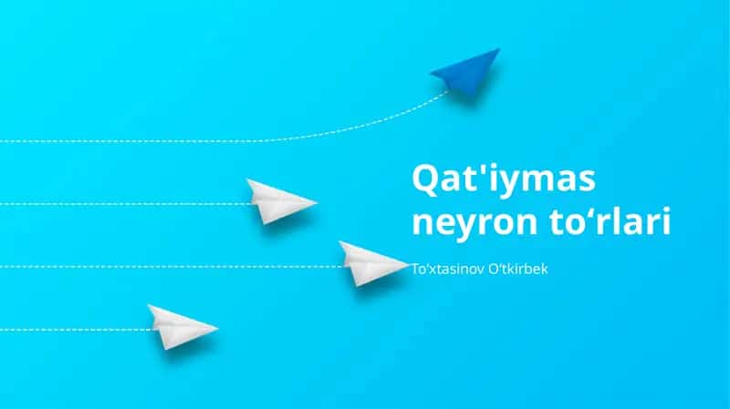 Qat'iy Neyron Tarmoqlari