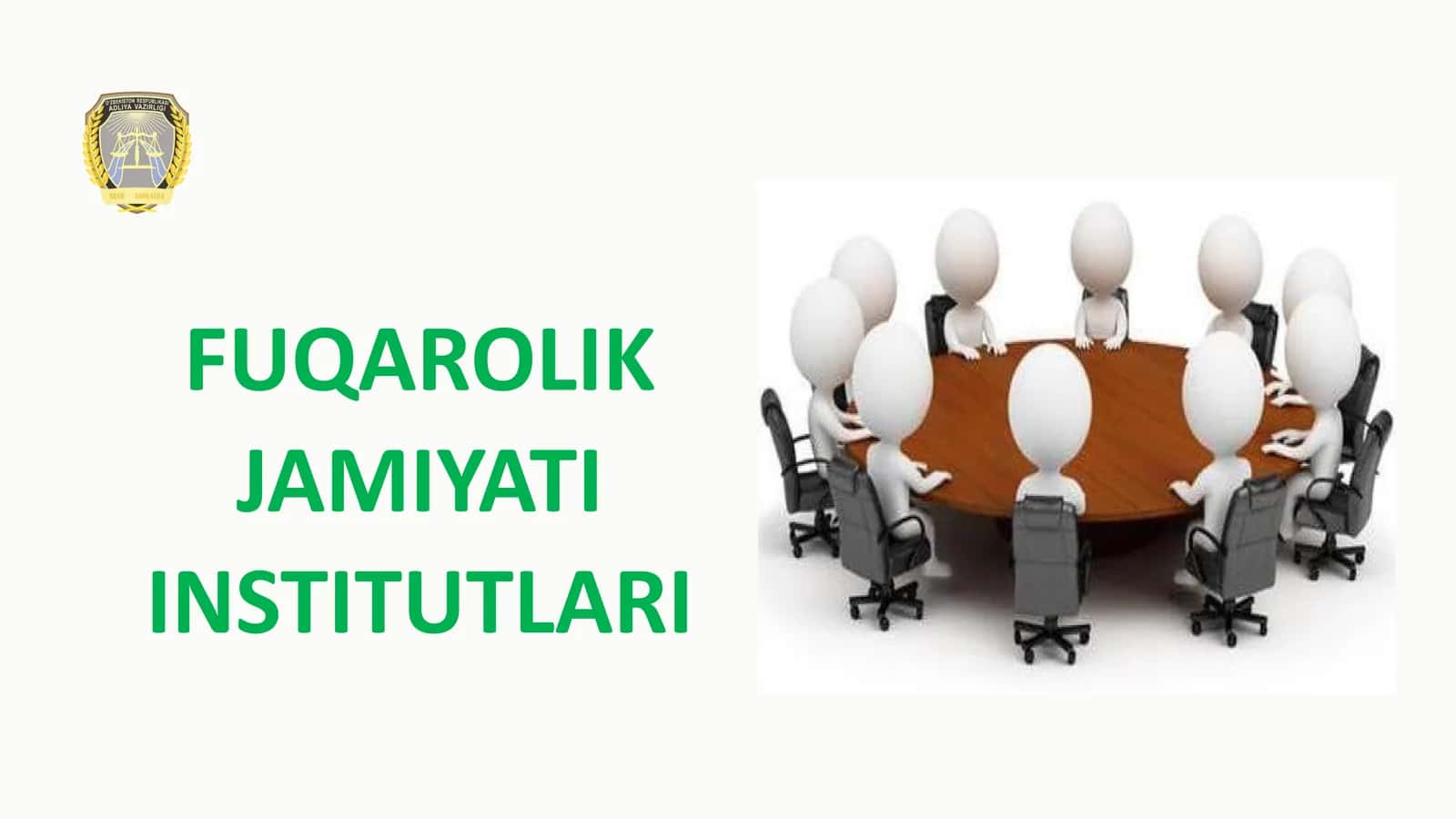 Fuqarolik jamiyati inistitutlari