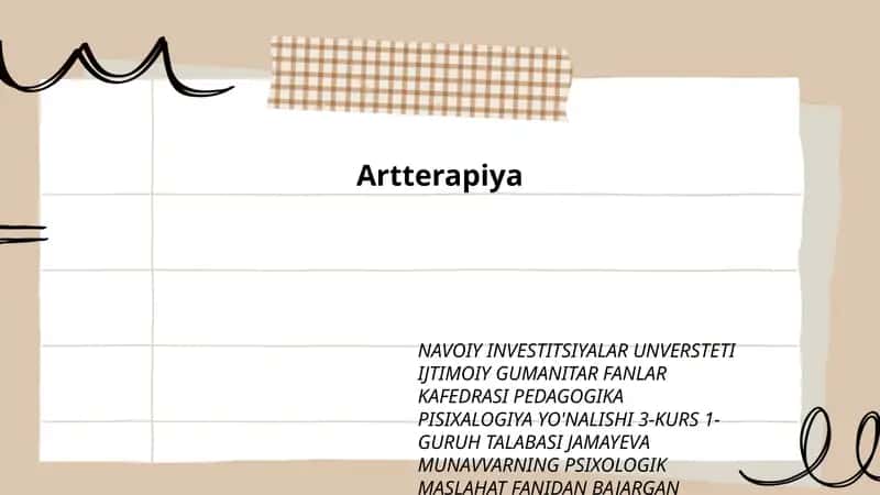 Artterapiya