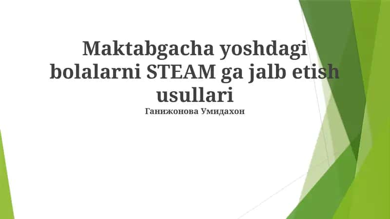 Kichik O'quvchilar Uchun Dasturlash