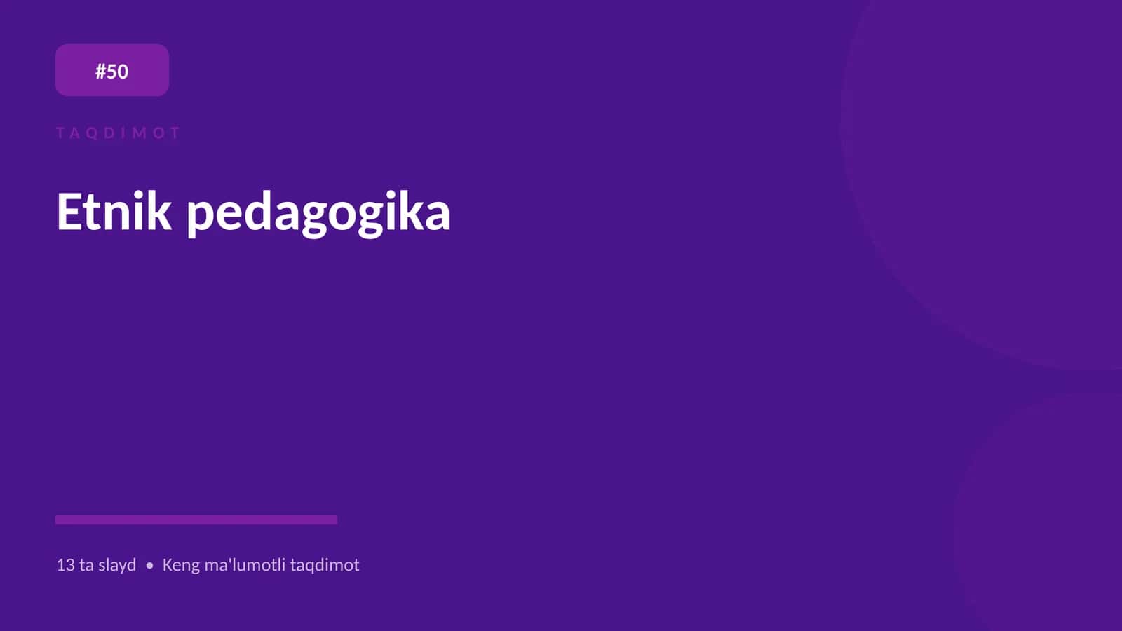 Etnik pedagogika