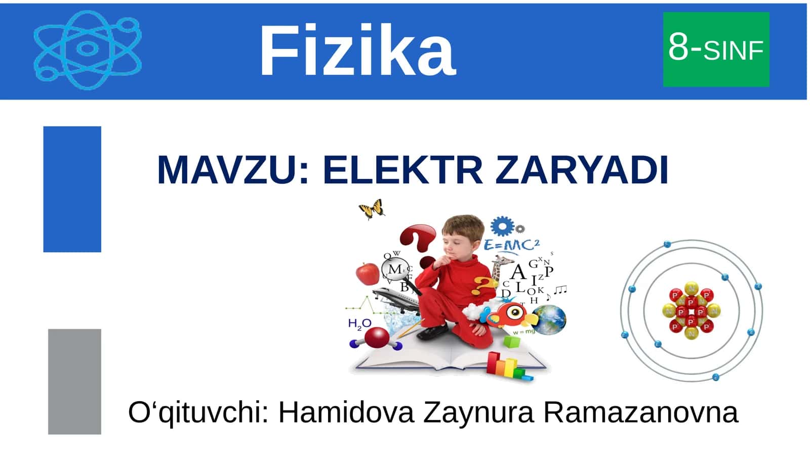 ELEKTR ZARYADI