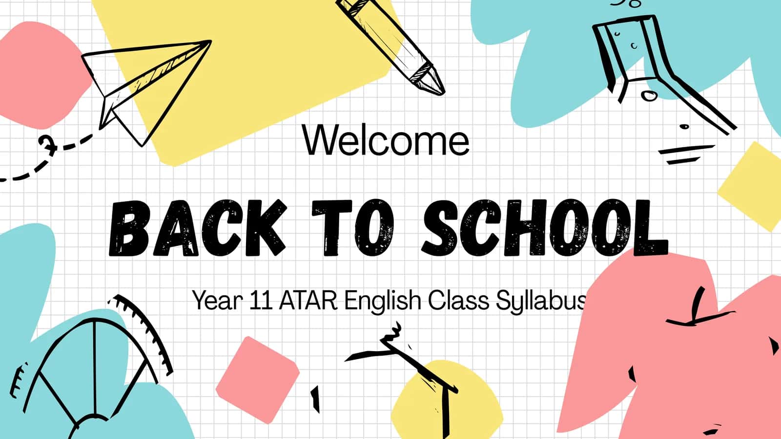 Year 11 ATAR English Class Syllabus