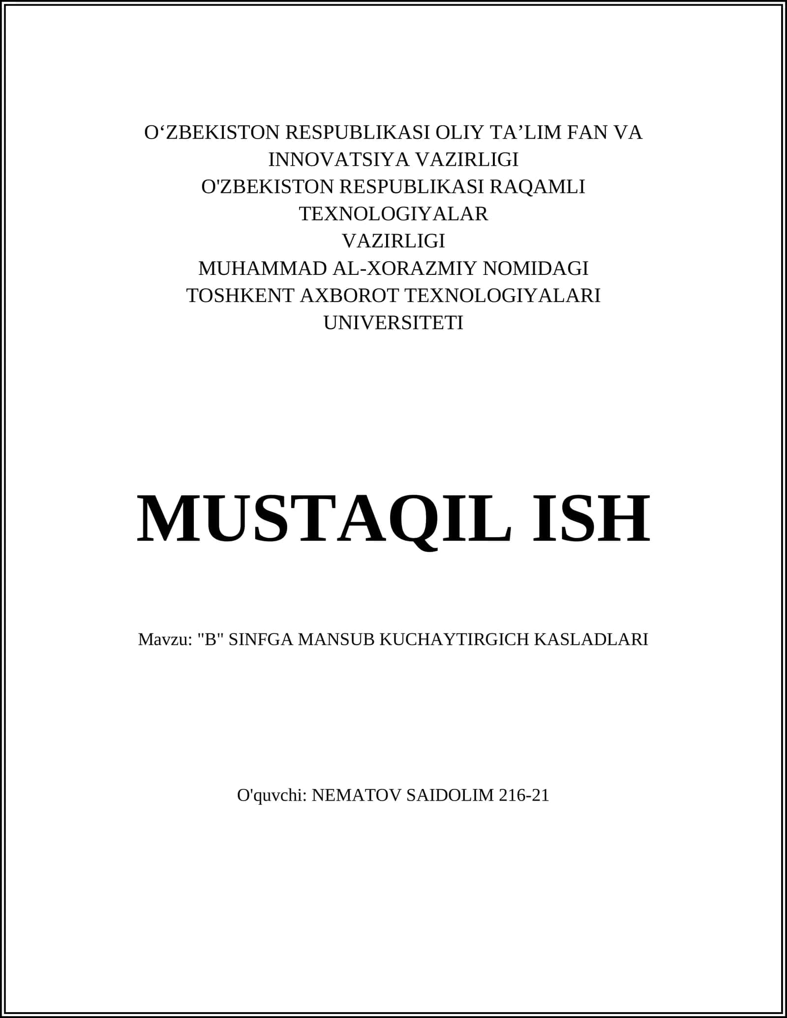 B sinf kuchaytirgichning ishlash printsipi