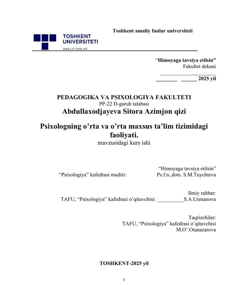 Kuzatish pedagogik psixologik tadqiqot metodi